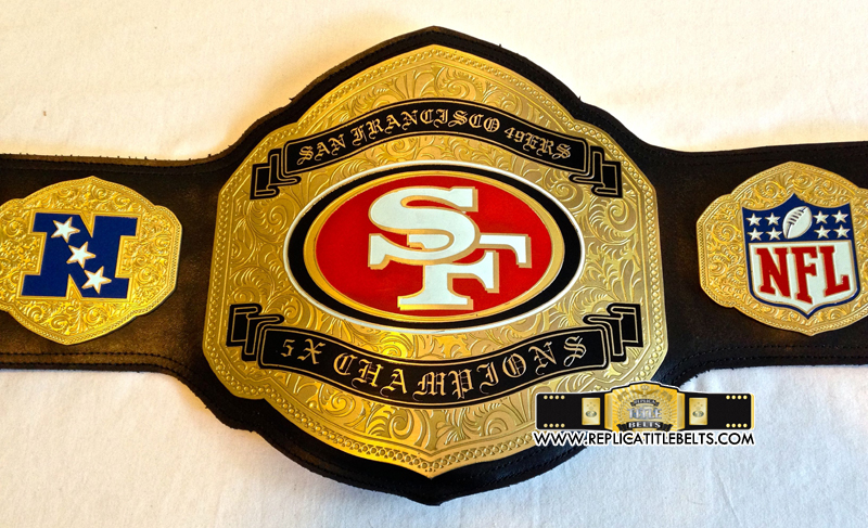san francisco 49ers championship belt